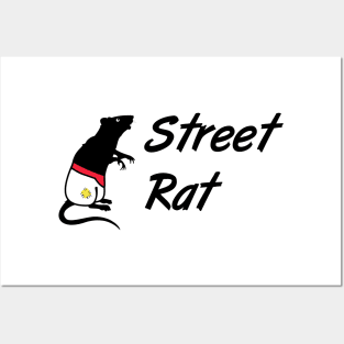 street rat Posters and Art